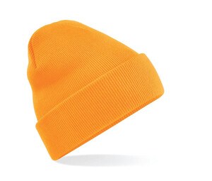 Beechfield BF045 - Mütze mit Klappe Fluorescent Orange