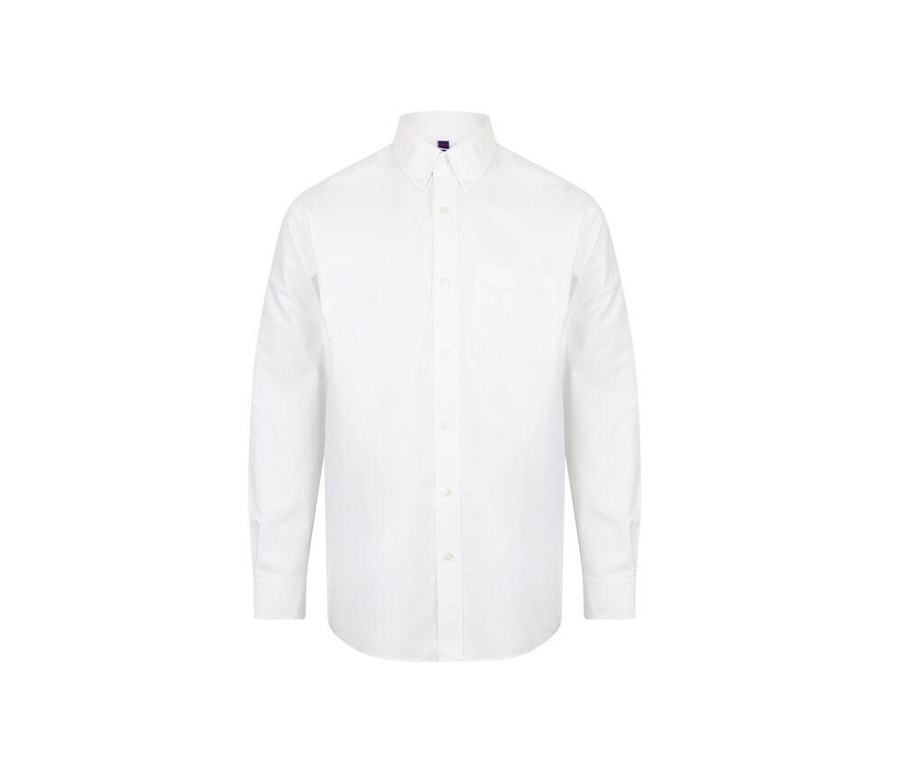 Henbury HY510 - Long sleeved classic Oxford shirt