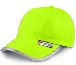 Result RC035 - High-Viz Cap mit Reflektoren Fluorescent Yellow