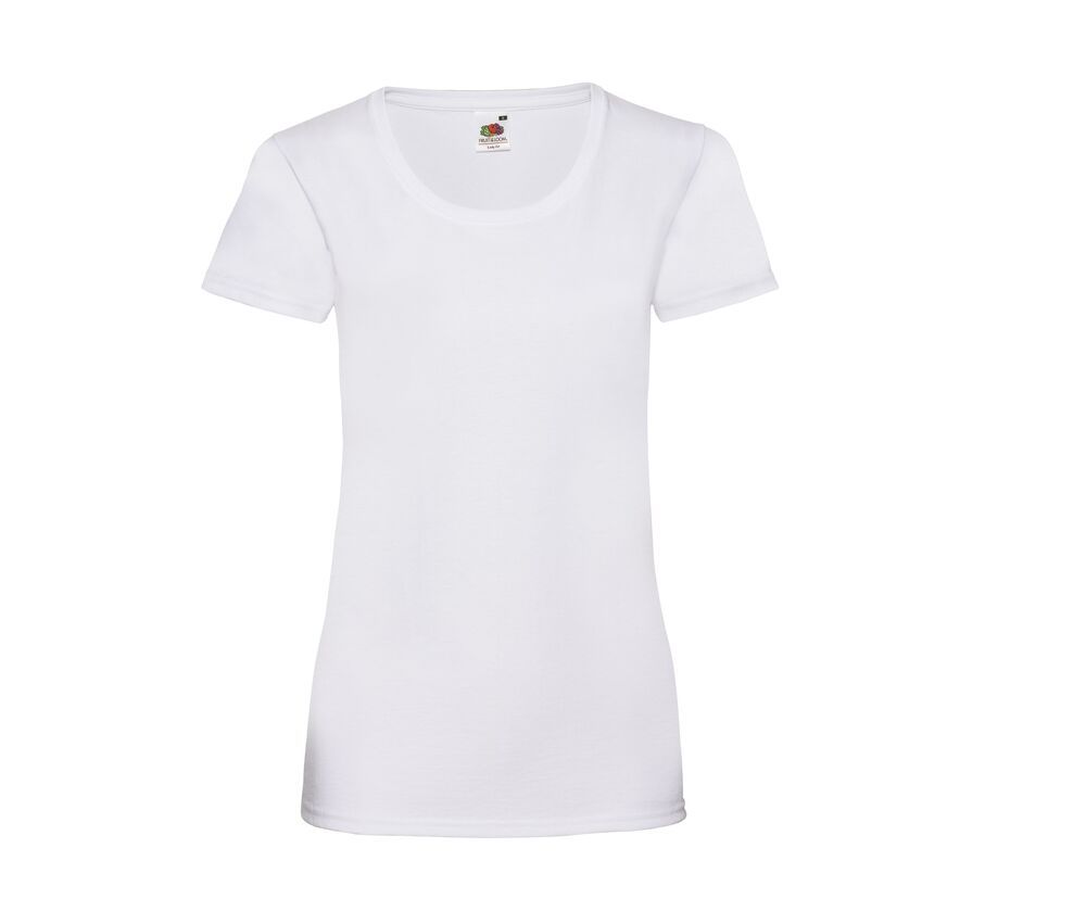 Fruit of the Loom SC600 - Lady-Fit Baumwoll Damen T-Shirt