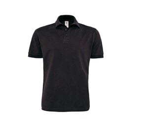 B&C BC440 - Heavymill Poloshirt Herren Schwarz