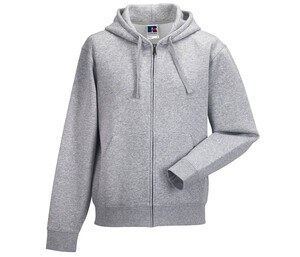 Russell JZ266 - Zip Hoodie für Herren Light Oxford