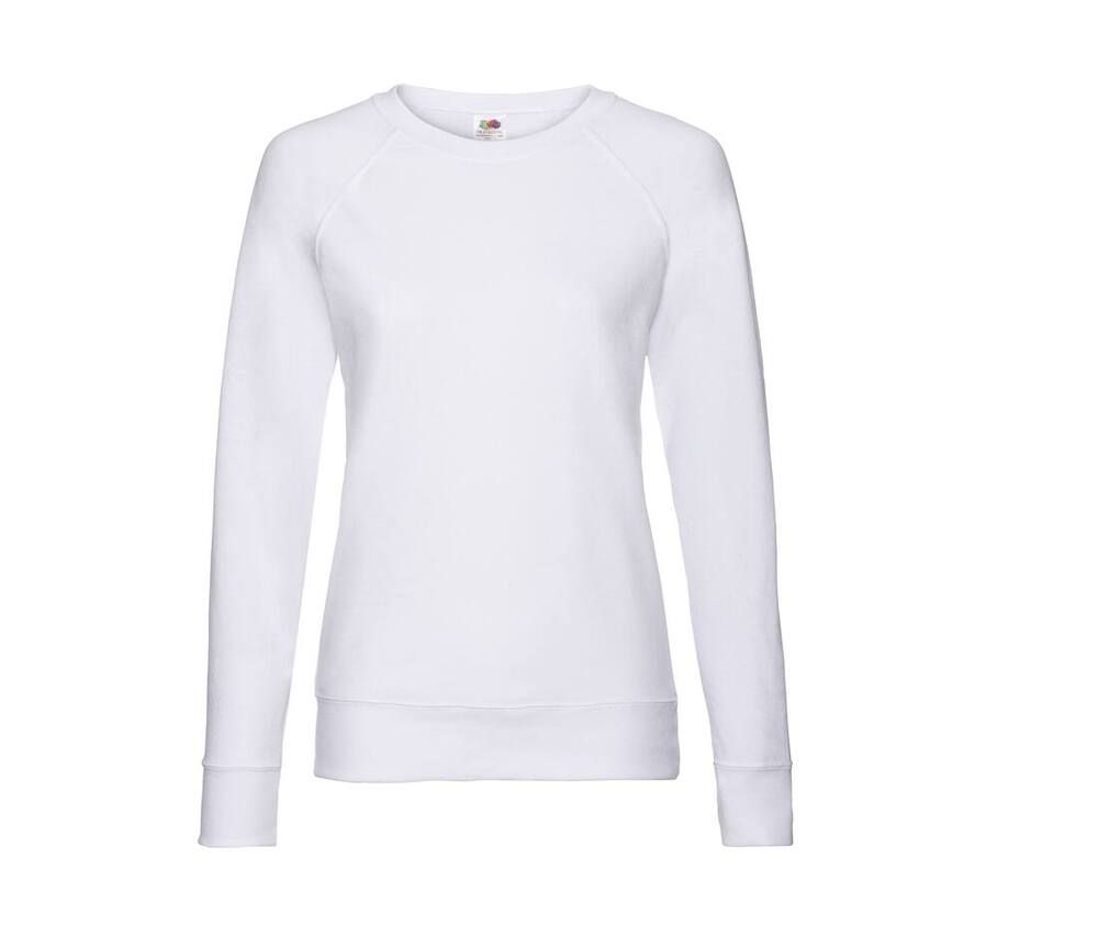 Fruit of the Loom SC361 - Langarm-Baumwoll-Sweatshirt für Damen