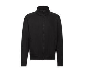 Fruit of the Loom SC365 - Herren Fleecejacke Schwarz