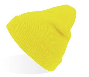 Atlantis AT010 - Mütze mit Manschette Yellow Fluo