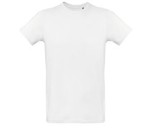 B&C BC048 - Herren T-Shirt aus Bio-Baumwolle Weiß