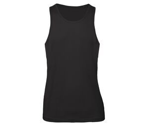 B&C BC072 - Bio -Baumwoll -Tanktop für Herren Schwarz