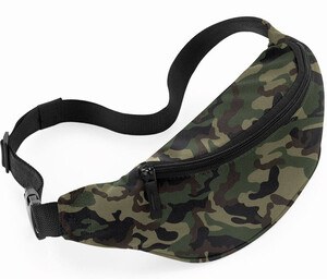 Bag Base BG042 - Taillentasche mit Reißverschluss Jungle Camo