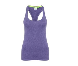 Tombo TL506 - Ladies 'Racer Back Weste Purple Marl