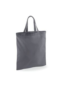 Westford mill W101S - Einkaufstasche mit kurzen Griffen Graphite Grey