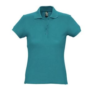 SOL'S 11338 - Damen Poloshirt Kurzarm Passion Duck Blue