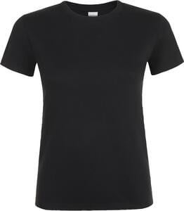 SOL'S 01825 - Damen Rundhals T -Shirt Regent Tiefschwarz