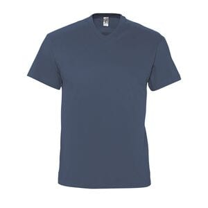 SOL'S 11150 - Herren V-Ausschnitt T-Shirt-Sieg Denim