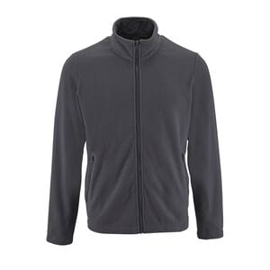 SOL'S 02093 - Herren Fleece Jacke Norman Wordans Charcoal Grey