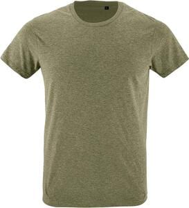 SOL'S 00553 - REGENT FIT Herren Rundhals T Shirt Fitted Heather khaki