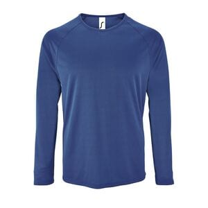 SOL'S 02071 - Herren Sport T Shirt Langarm Sporty Lsl Royal Blue