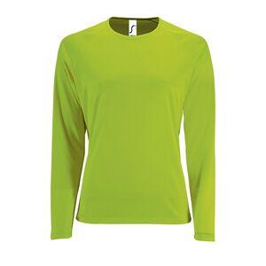 SOLS 02072 - Damen Sport T Shirt Langarm Sporty Lsl 