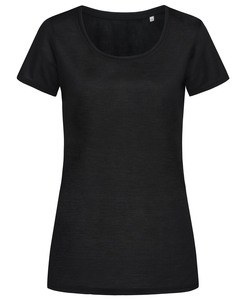 Stedman STE8700 - Rundhals-T-Shirt für Damen Active-Dry Black Opal