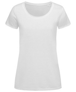 Stedman STE8700 - Rundhals-T-Shirt für Damen Active-Dry Weiß