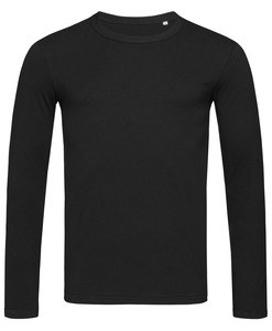 Stedman STE9040 - Langarm-Shirt für Herren Morgan Black Opal