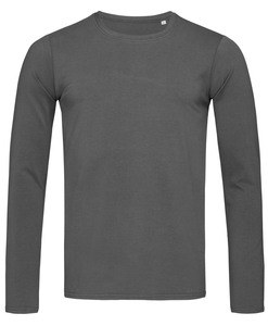 Stedman STE9040 - Langarm-Shirt für Herren Morgan Slate Grey