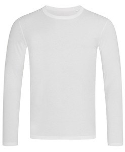 Stedman STE9040 - Langarm-Shirt für Herren Morgan Weiß