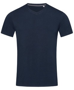 Stedman STE9610 - T-Shirt mit V-Ausschnitt für Herren Clive  Marina Blue