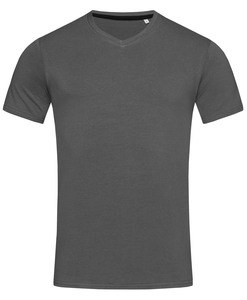 Stedman STE9610 - T-Shirt mit V-Ausschnitt für Herren Clive  Slate Grey