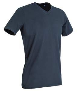 Stedman STE9610 - T-Shirt mit V-Ausschnitt für Herren Clive  Slate Grey