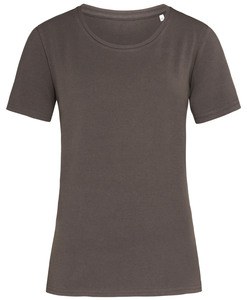 Stedman STE9730 - Rundhals-T-Shirt für Damen Relax Dunkle Schokolade