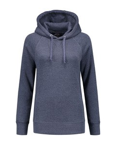 Lemon & Soda LEM3232 - Schwerer Pullover mit Kapuze Raglan für sie