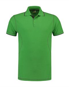 Lemon & Soda LEM3517 - Polo Flatlock SS für ihn Lime/PG