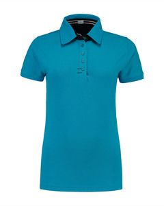 Lemon & Soda LEM3560 - Polo Contrast Cot / Elast SS für ihre Turquoise/DY