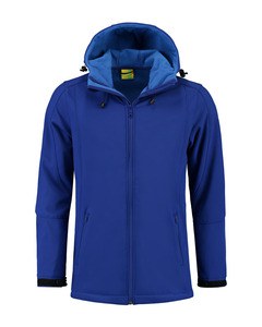 Lemon & Soda LEM3629 - Jacke mit Kapuze Softshell für ihn Königsblau