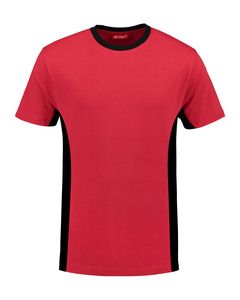Lemon & Soda LEM4500 - T-Shirt Arbeitskleidung ITEE SS Red/BK