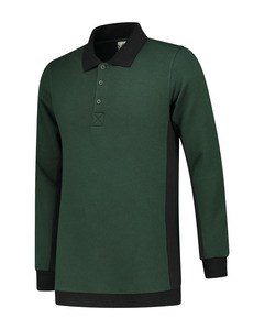 Lemon & Soda LEM4700 - Polosweater Berufsbekleidung Forest Green/BK