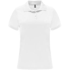 Roly PO0410 - MONZHA WOMAN Damen Funktions Poloshirt Weiß