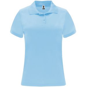 Roly PO0410 - MONZHA WOMAN Damen Funktions Poloshirt Sky Blue