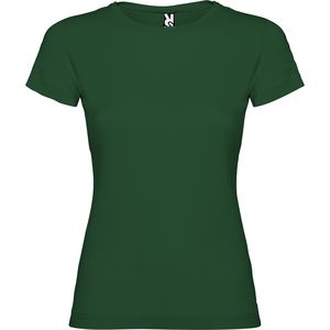 Roly CA6627 - JAMAICA Tailliertes T-Shirt mit kurzen Ärmeln Bottle Green