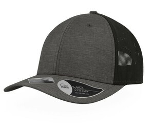 ATLANTIS AT178 - Casquette de sport filet Dark Grey Melange