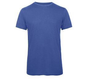 B&C BC055 - TM055 Tri-Blend-Männer Heather Royal Blue