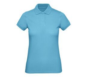 B&C BC401 - Damen Polo T-Shirt Very Turquoise