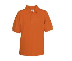 B&C BC411 - Safran Kinder Poloshirt Pumpkin Orange