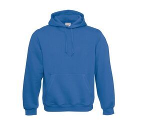 B&C BC510 - Kangaroo Pocket Hoodie aus Baumwolle für Herren Royal Blue