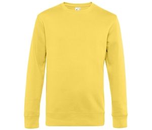 B&C BCU01K - Langarm-Sweatshirt Herren KING  Yellow Fizz