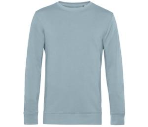 B&C BCU31B - Bio Rundhals-Sweatshirt Herren Blue Fog