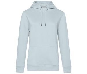 B&C BCW02Q - Kapuzenpullover Queen Pure Sky