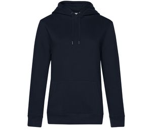 B&C BCW02Q - Kapuzenpullover Queen Navy Blue