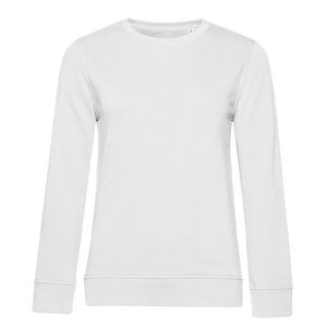 B&C BCW32B - Damen Rundhals-Sweatshirt Weiß