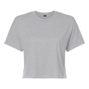 Build Your Brand BY042 - Kurzes T-Shirt für Damen Grau